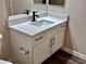 Clean bathroom with white vanity and modern fixtures at 911 N Orange Ave # 127, Orlando, FL 32801
