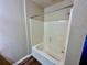 Simple bathroom with tub and shower combination at 911 N Orange Ave # 127, Orlando, FL 32801