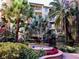 Landscaped courtyard with tropical plants and a relaxing atmosphere at 911 N Orange Ave # 127, Orlando, FL 32801