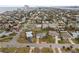 Aerial view of a single Gathering home close to the beach at 1030 Bel Aire Dr, Daytona Beach, FL 32118