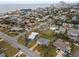 Aerial view showing home's location near the beach and city at 1030 Bel Aire Dr, Daytona Beach, FL 32118