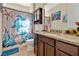 Charming bathroom with a shower/tub and granite countertop at 161 Old Moss Cir, Deland, FL 32724