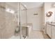 Bathroom boasts a large shower and a separate tub at 190 Mitchell Creek Way, Oviedo, FL 32765