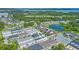 Aerial view of townhomes near Oakland Nature Preserve at 2102 Gopher Tortoise Ter, Oakland, FL 34787