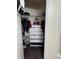 Walk-in closet with shelving and drawers at 2216 Grand Cayman Ct # 1411, Kissimmee, FL 34741