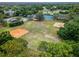 Open green space with baseball fields and tennis courts at 282 S Fox Chase Pt, Longwood, FL 32779