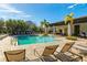 Resort-style pool with plenty of lounge chairs for relaxation at 5814 Bimini Twist Loop, Orlando, FL 32819