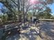 Paver patio with chairs and picnic table at 6254 Balboa Dr, Orlando, FL 32808