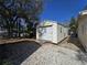 A shed stands as a versatile space for storage and hobbies at 6254 Balboa Dr, Orlando, FL 32808