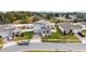 Aerial view of a two-story house and its surrounding area at 887 Panical Dr, Apopka, FL 32703