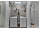 Functional laundry room with washer and dryer included at 14493 Swanley St, Orlando, FL 32832