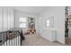 Spacious bedroom with large art pieces and closet at 15810 Shorebird Ln, Winter Garden, FL 34787