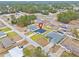 Aerial view of a single Gathering home and surrounding area at 16895 Sw 50Th Cir, Ocala, FL 34473