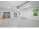 Large garage with concrete flooring and extra storage space at 1707 Merthie Dr, Sanford, FL 32771