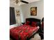 Bedroom with Star Wars decor and a double bed at 1950 Summer Club Dr # 302, Oviedo, FL 32765