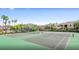 Two well-maintained tennis courts at 1950 Summer Club Dr # 302, Oviedo, FL 32765