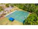 Full-size outdoor basketball court with ample space at 2132 Darlin Cir, Orlando, FL 32820