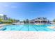 Lap pool with plenty of space for swimming at 2132 Darlin Cir, Orlando, FL 32820