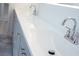 Bathroom with double vanity and chrome faucets at 2319 Island Club Way, Orlando, FL 32822