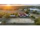 Aerial view of a beautiful home with equestrian features at 4230 Rex Dr, Winter Garden, FL 34787