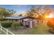 Spacious barn with stalls and tack room at 4230 Rex Dr, Winter Garden, FL 34787