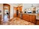 Kitchen with stainless steel appliances and tile floor at 4230 Rex Dr, Winter Garden, FL 34787