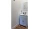 Small bathroom with white vanity and modern fixtures at 4726 Combahee Ln, Orlando, FL 32837