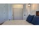 Spacious bedroom closet with wire shelving and double doors at 4726 Combahee Ln, Orlando, FL 32837