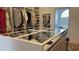 Spacious walk-in closet with custom built-in shelving and drawers at 4726 Combahee Ln, Orlando, FL 32837
