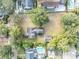 Aerial view of property and surrounding homes at 747 Mcintyre Ave, Winter Park, FL 32789