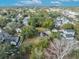 Aerial view of a residential lot near downtown Winter Park at 747 Mcintyre Ave, Winter Park, FL 32789
