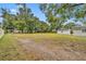 Spacious backyard, partially fenced at 747 Mcintyre Ave, Winter Park, FL 32789
