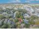 Wide aerial showcasing home's location and neighborhood at 747 Mcintyre Ave, Winter Park, FL 32789