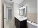 Simple bathroom with vanity and toilet at 1319 N Old Mill Dr, Deltona, FL 32725