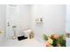 Stylish bathroom featuring a smart toilet and gold accents at 14039 Hampshire Bay Cir, Winter Garden, FL 34787