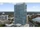 High-rise building exterior with balconies and city views at 150 E Robinson St # 2908, Orlando, FL 32801