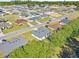 Aerial view of a house in a residential neighborhood at 162 Nw 42Nd Pl, Ocala, FL 34475