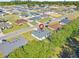 Aerial view of a house in a residential neighborhood at 162 Nw 42Nd Pl, Ocala, FL 34475