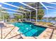 Relaxing screened pool area at 1647 Bridgeview Cir, Orlando, FL 32824