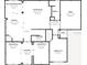 Detailed floor plan showcasing a spacious layout with multiple rooms and large Gathering room at 264 Wallrock Ct, Ocoee, FL 34761