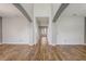 Spacious living room featuring gleaming hardwood floors and neutral paint, creating a bright and airy atmosphere at 264 Wallrock Ct, Ocoee, FL 34761