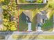 Aerial view of the property showing the house, yard, and surrounding neighborhood at 265 Marion Oaks Mnr, Ocala, FL 34473
