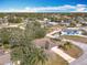 Aerial view of house, neighborhood, and surrounding area at 2810 Summerfield St, Deltona, FL 32738