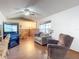 Cozy living room featuring a fireplace and comfy seating at 2810 Summerfield St, Deltona, FL 32738