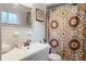 Clean bathroom with updated vanity and shower/tub combo at 3431 Wilder Ln, Orlando, FL 32804