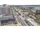 Wide aerial view of the property and surrounding area at 3724 S Atlantic Ave # 20, Daytona Beach, FL 32118