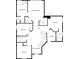 Second floor includes primary bedroom, 2 additional bedrooms, and laundry at 4047 Sw 51St Ct, Ocala, FL 34474