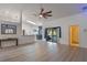 Light and bright living room with luxury vinyl plank flooring at 4938 Raylene Way, St Cloud, FL 34771