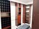 Walk-in closet with custom built-in shelving and storage solutions at 4938 Raylene Way, St Cloud, FL 34771