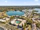 Aerial view of lakefront community at 526 Orange Dr # 37, Altamonte Springs, FL 32701
